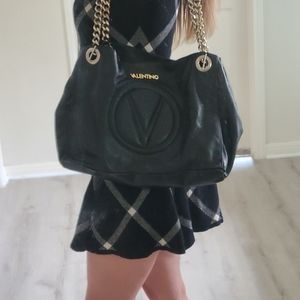 Authentic Mario Valentino Shoulder Bag Black- Good Used Condition